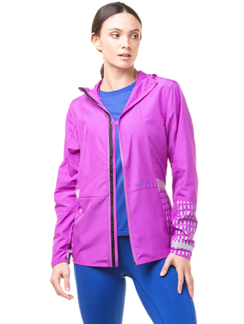 Ronhill Women's Tech Afterhours Jacket Thistle/Cobalt/Rflct-5